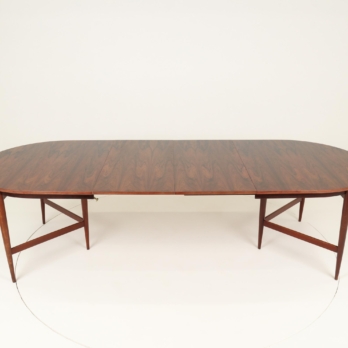 Large dining or conference table in rosewood (1)