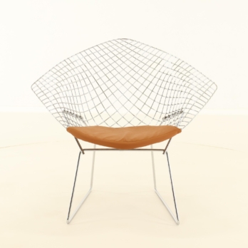 Diamond chari Harry Bertoia Knoll chrome (7)