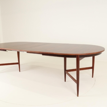 Dinning table in rosewood by Oswald Vermaercke for V Form (10)