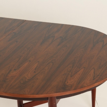 Dinning table in rosewood by Oswald Vermaercke for V Form (12)