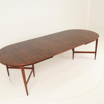 Dinning table in rosewood by Oswald Vermaercke for V Form (15)