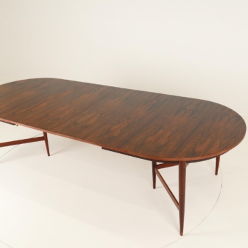 Dinning table in rosewood by Oswald Vermaercke for V Form (9)