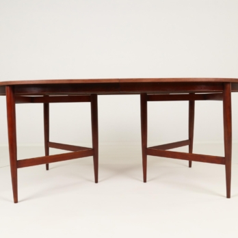 Extendable dining table by Vermaercke for V Form Belgium 1960 (2)