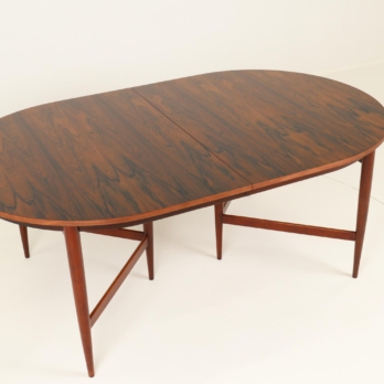 Extendable dining table by Vermaercke for V Form Belgium 1960 (5)