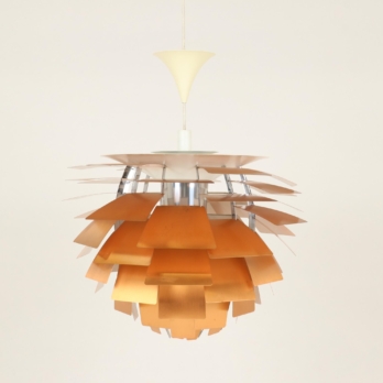 Iconic pendant light Artichoke in copper biggest version (6)