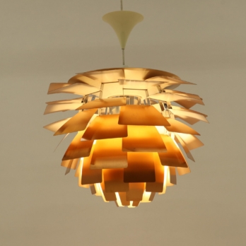 Iconic PH Artichoke hanging lamp in copper with 72 blades (6)