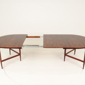 Large dining or conference table in rosewood (8)