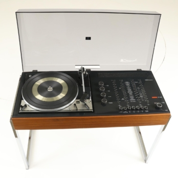 Mid-century stereo with radio & turntable Wega 3210 (8)