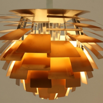 PH Artichoke 84 by Poul Henningsen for Louis Poulsen in copper (7)