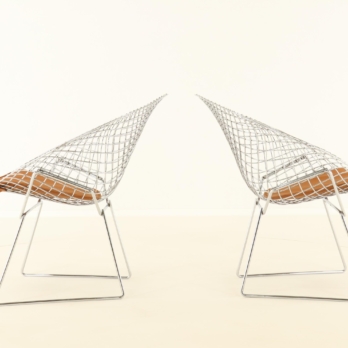 set of diamont chairs by Harry Bertoia real jewels (1)