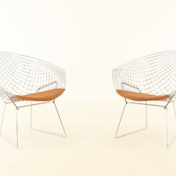 set of diamont chairs by Harry Bertoia real jewels (2)