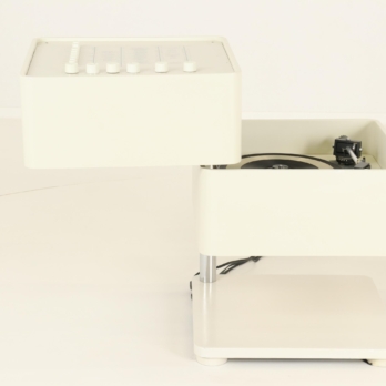 space age stereo by Panton collectors item Wega 3300 white version (2)