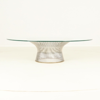 Coffee table by Warren Platner wire series Knoll 1980s (2)