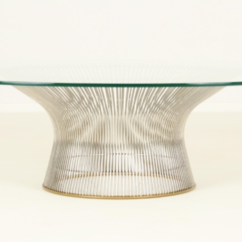 Coffee table by Warren Platner wire series Knoll 1980s (4)