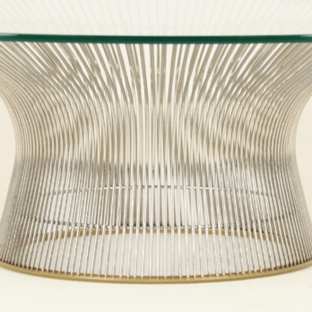 Coffee table by Warren Platner wire series Knoll 1980s (6)