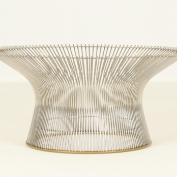 Coffee table by Warren Platner wire series Knoll 1980s (8)