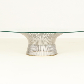 Coffee table by Warren Platner wire series Knoll 1980s (9)