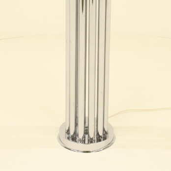 Space age floor lamp organ with 12 metal tubes of different heights (5)