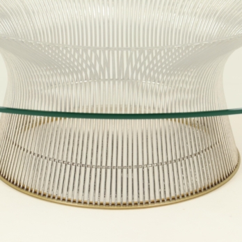 Stunning coffee tabel designed by Warren Platner for Knoll (2)