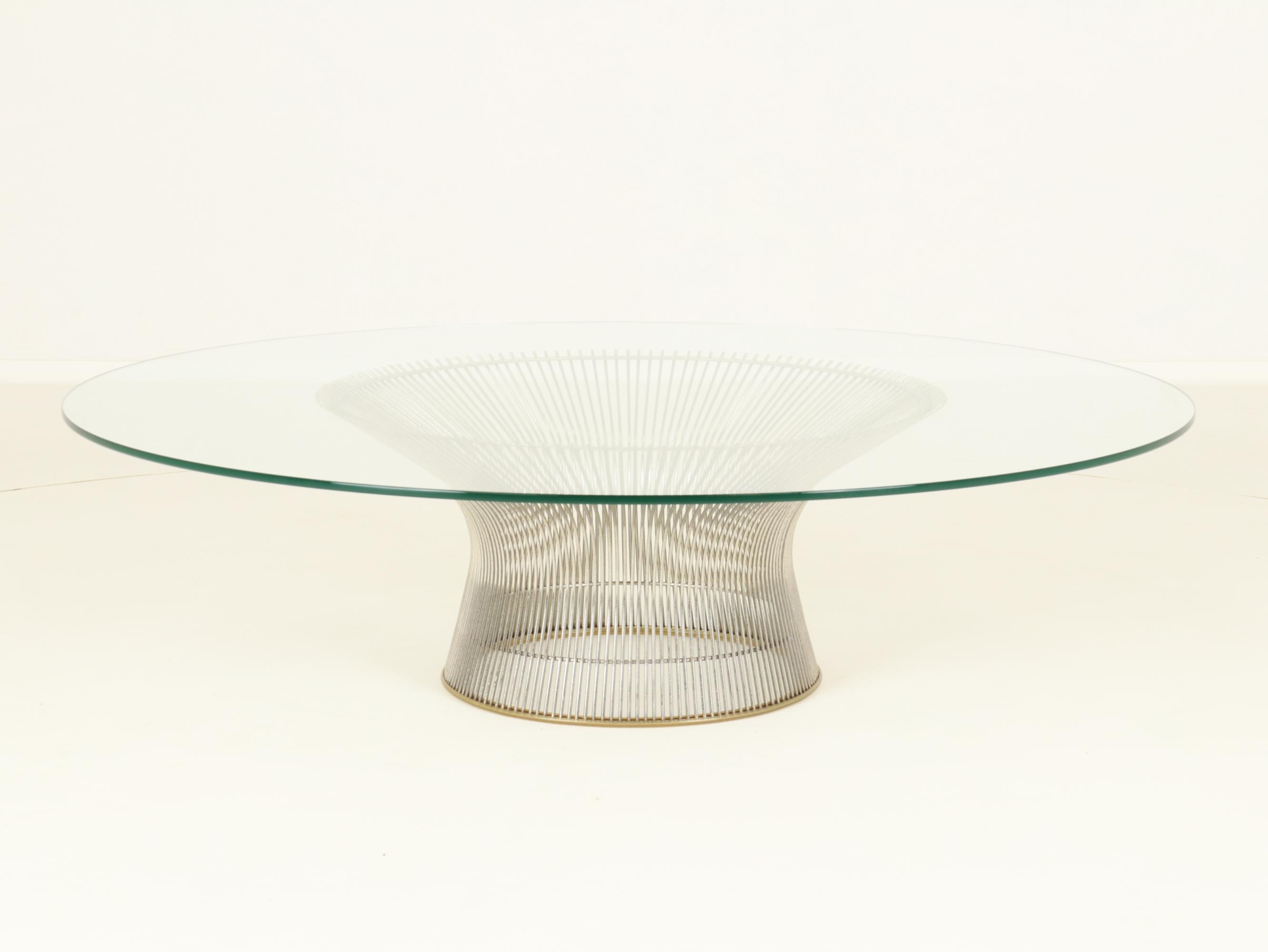 Stunning coffee table designed by Warren Platner for Knoll (7)